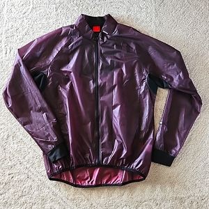 Like New! Santic Cycling Jacket Size Medium Burgundy